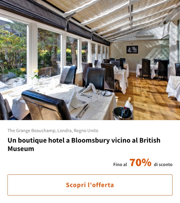 Un boutique hotel a Bloomsbury vicino al British Museum