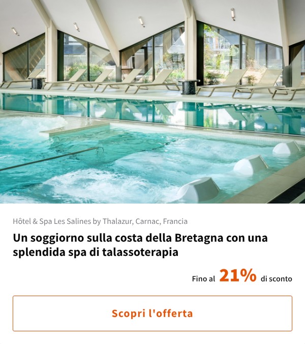 Un soggiorno sulla costa della Bretagna con una splendida spa di talassoterapia