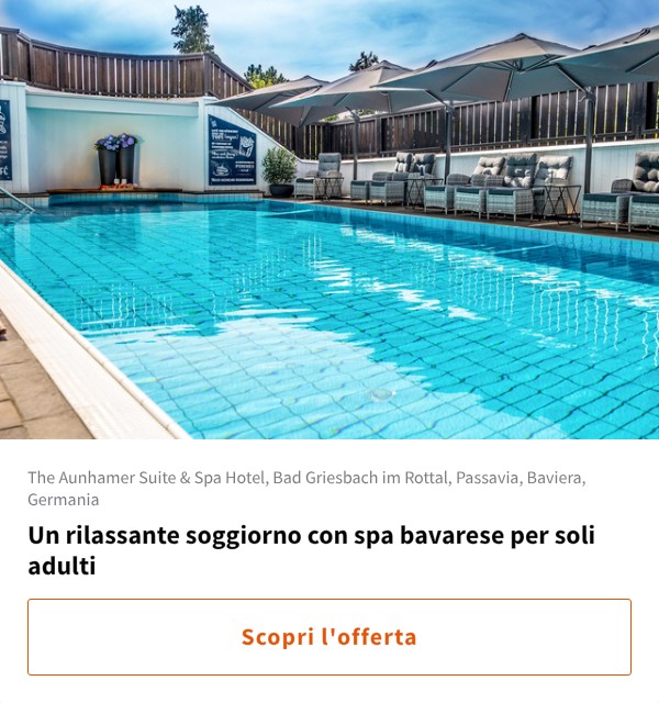 Un rilassante soggiorno con spa bavarese per soli adulti