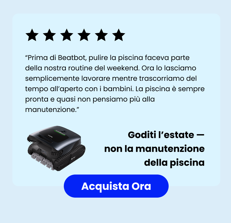 Scelto da migliaia di proprietari di piscine