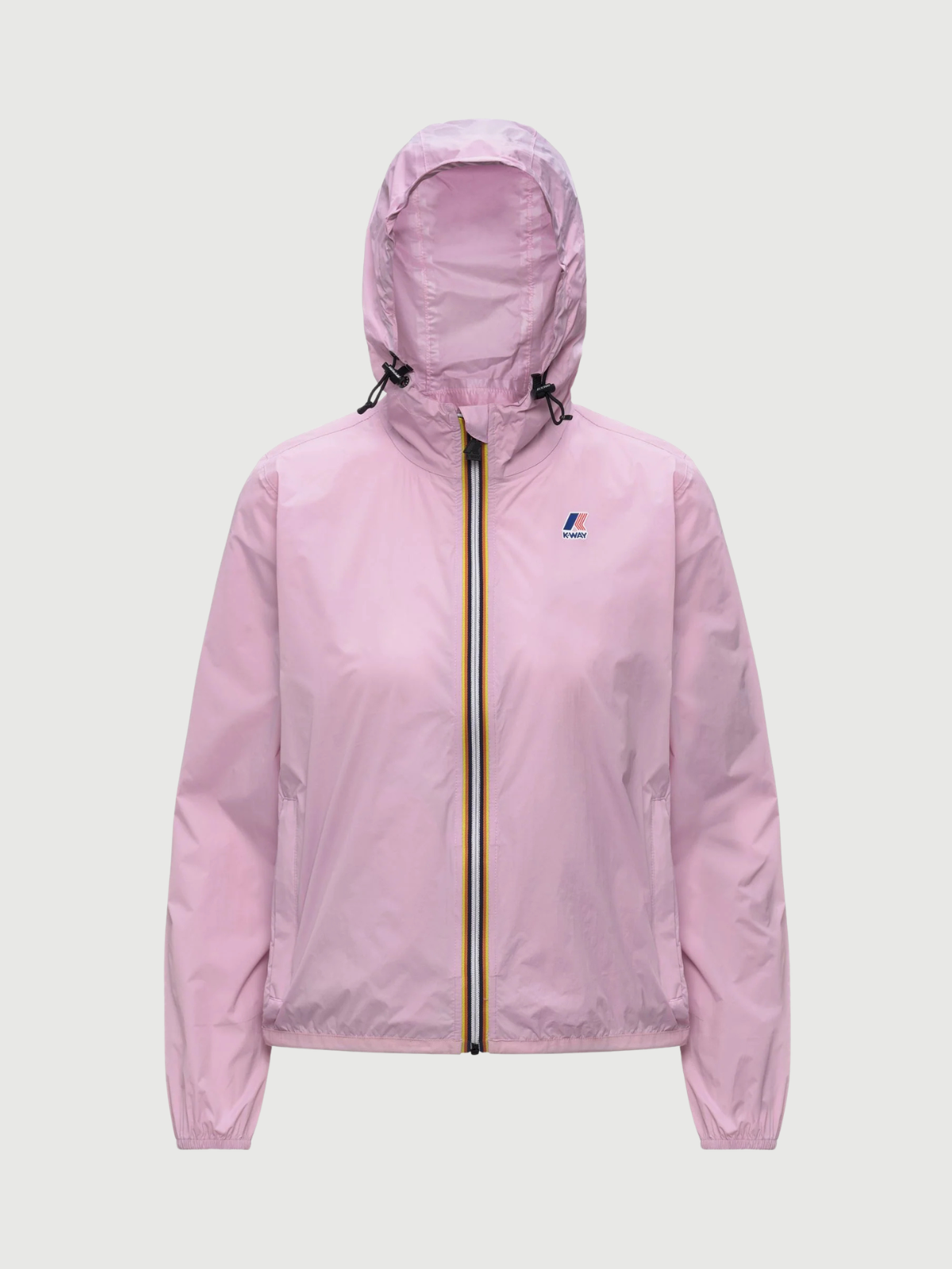 an image of a jacket with a hood and zippers on it