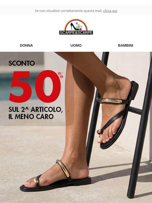 Ultimi Giorni 🔥 -50% sul 2° della Collezione!