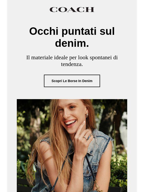 All’interno: borse in denim naturalmente di tendenza
