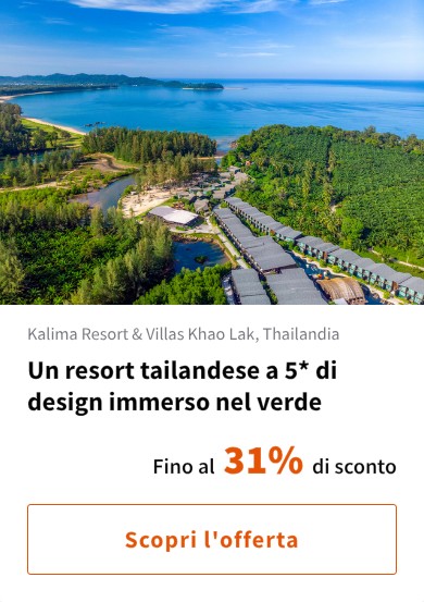 Un resort tailandese a 5* di design immerso nel verde