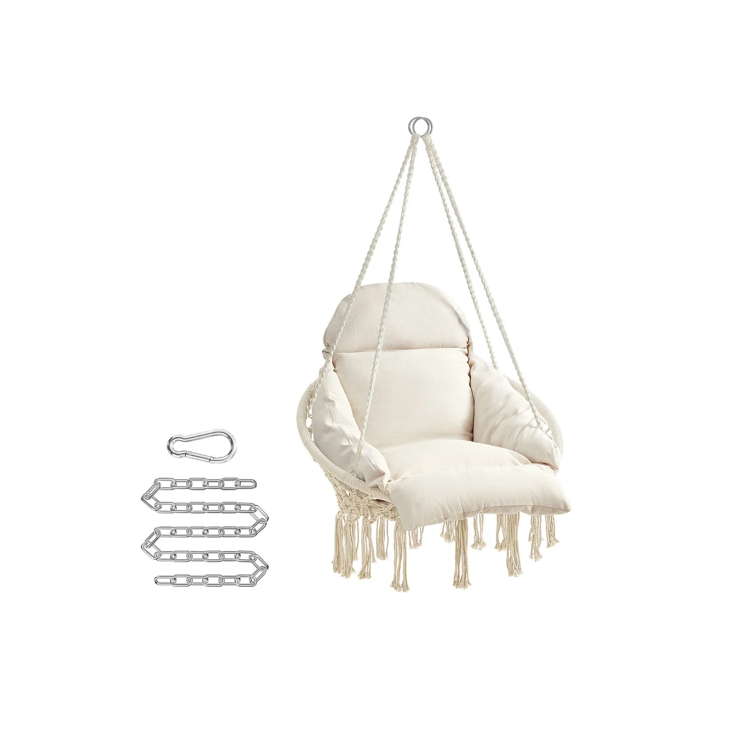 Image of Sedia amaca con seduta imbottita