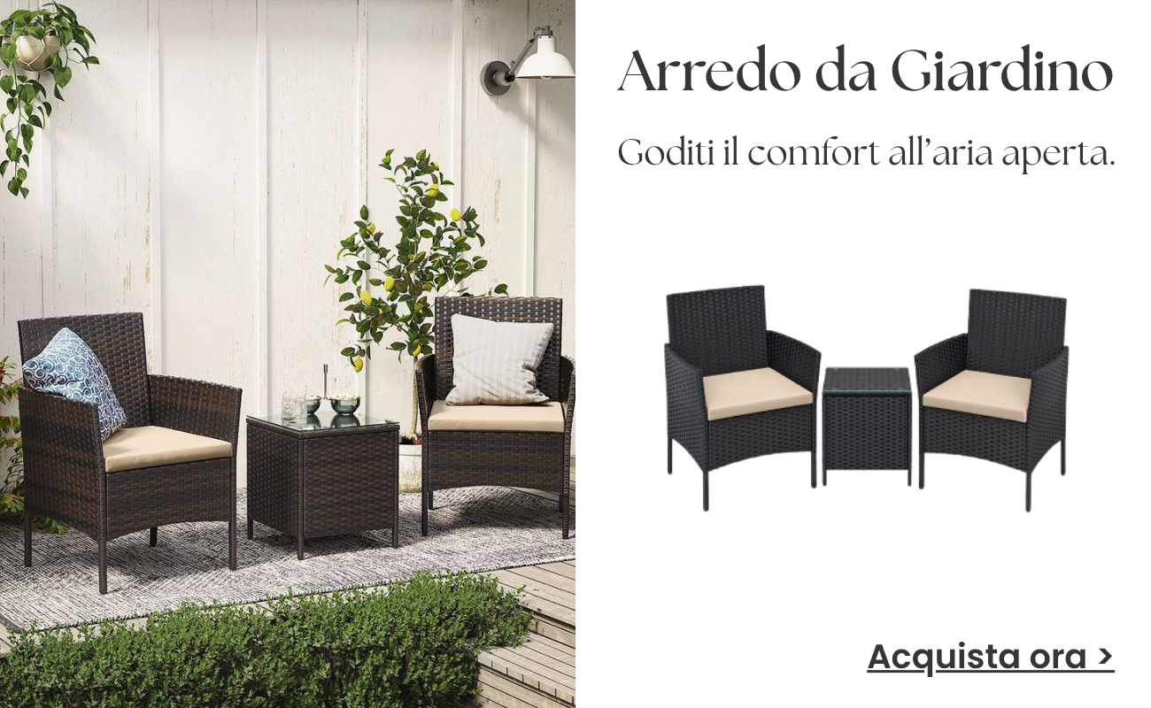 Arredo da Giardino Goditi il comfort all’aria aperta.