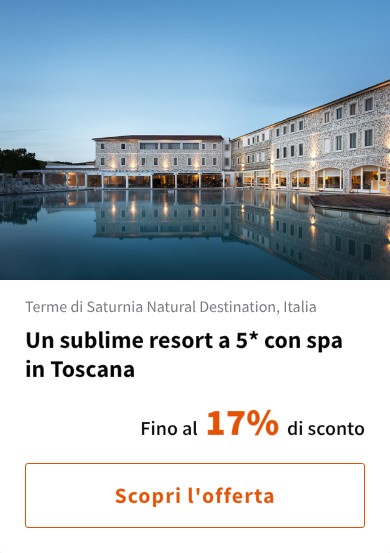 Un sublime resort a 5* con spa in Toscana