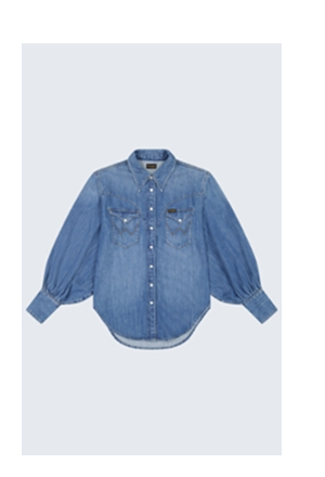 Relaxed Lightweight Exaggerated Western Shirt
