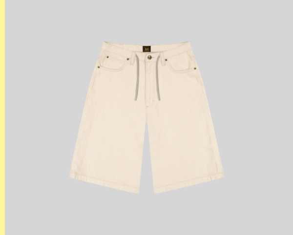 Loose Drawstring Jort