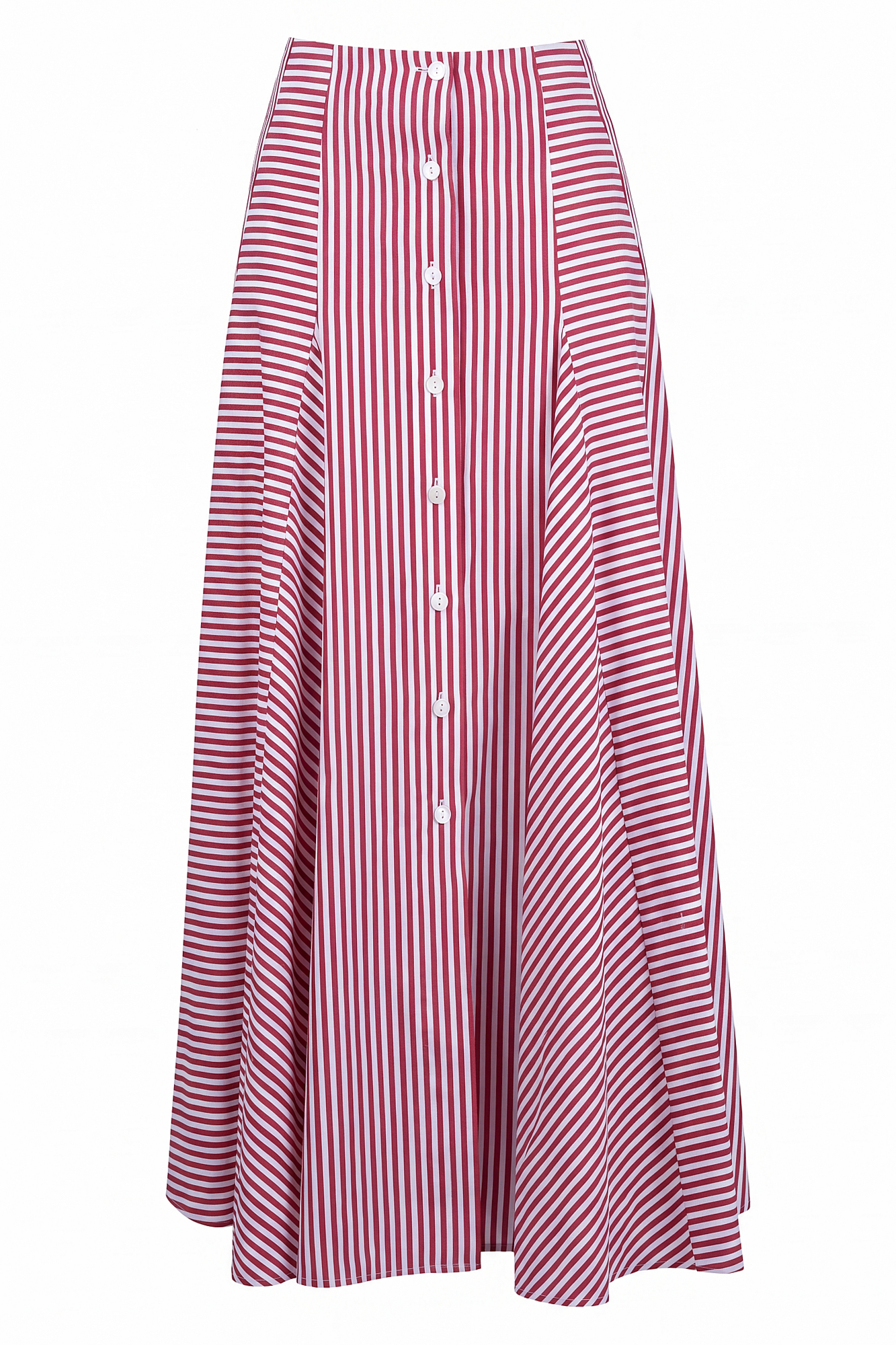 Solotre - Gonna - 470690 - Bianco/Rosso - 44 / Bianco/Rosso
