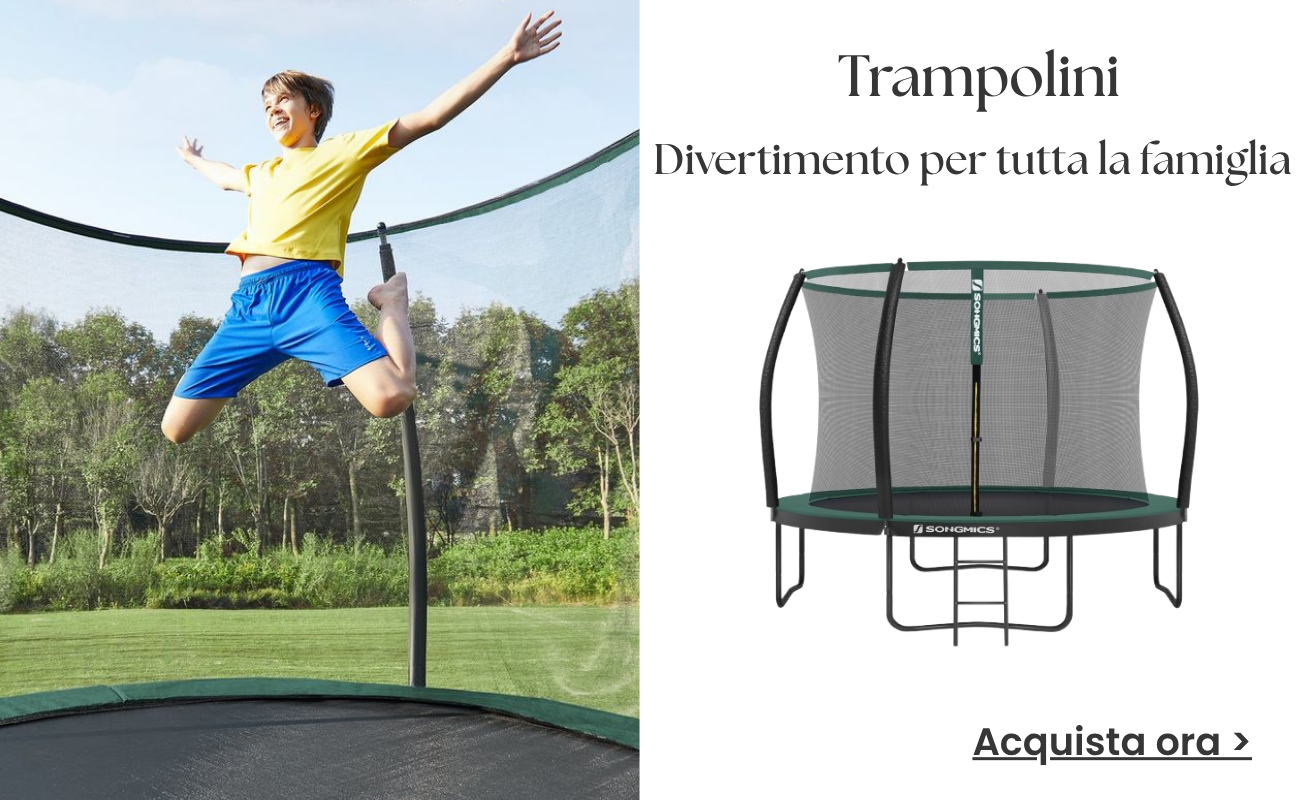Trampolini Divertimento per tutta la famiglia