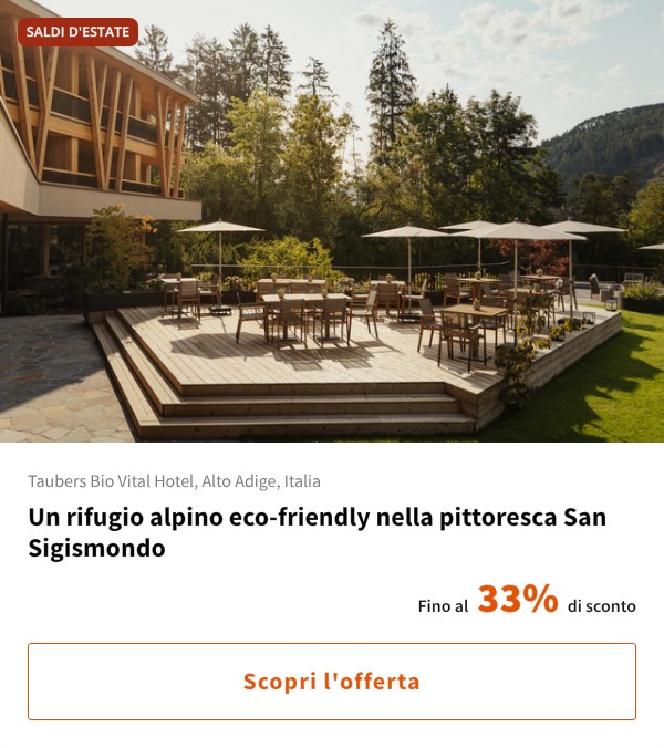 Un rifugio alpino eco-friendly nella pittoresca San Sigismondo