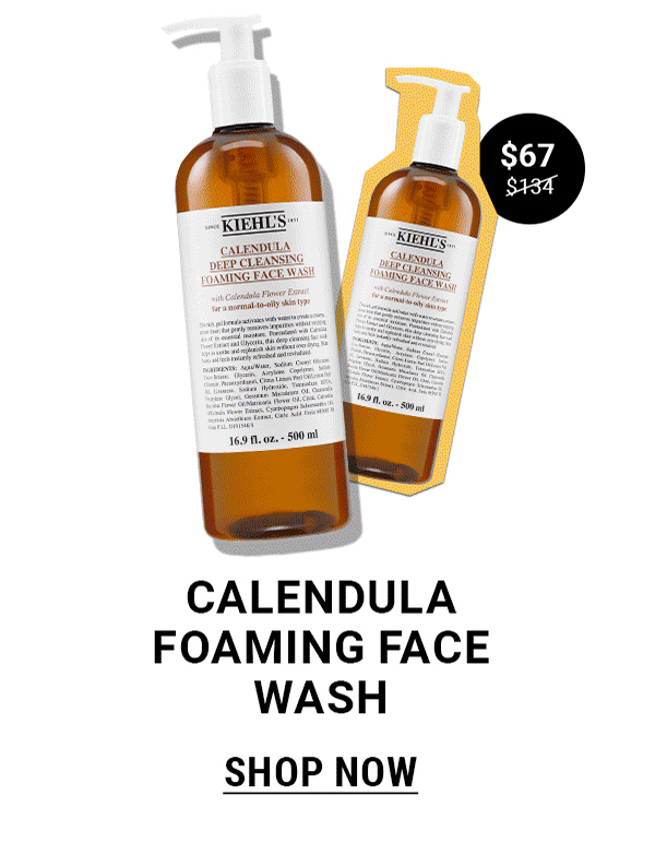 Calendula Foaming Face Wash