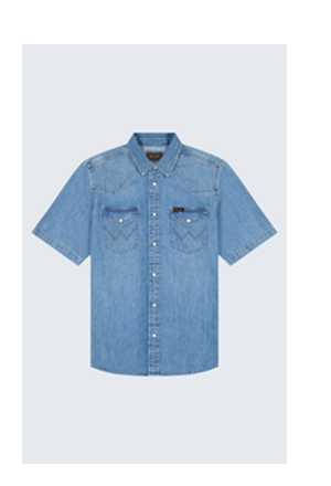 Regular Short Sleeve Western Shirt