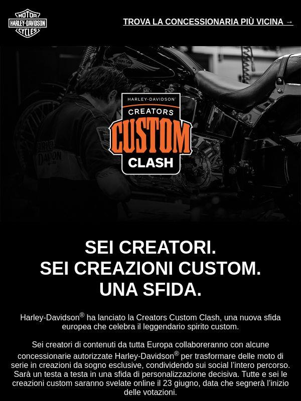 Sei creatori. Sei creazioni custom.