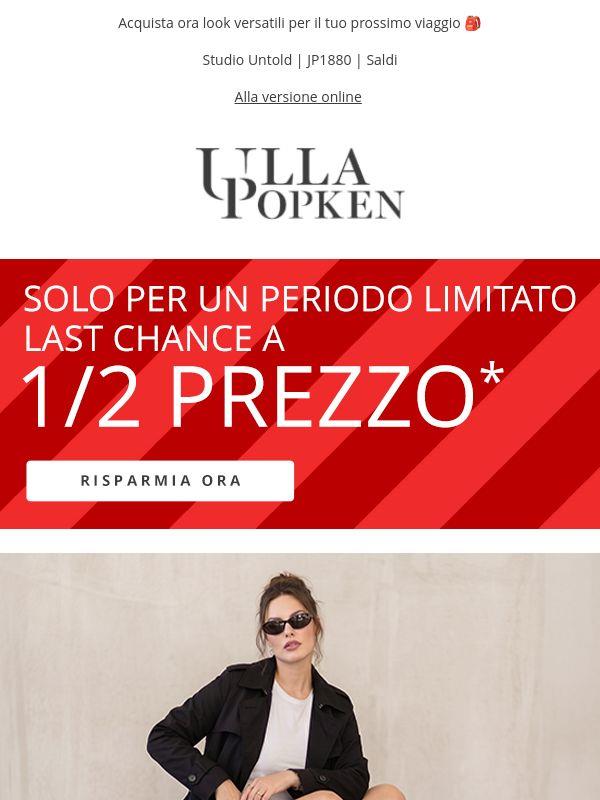 Last chance a metà prezzo 🌞Una valigia piena di stile e sconti
