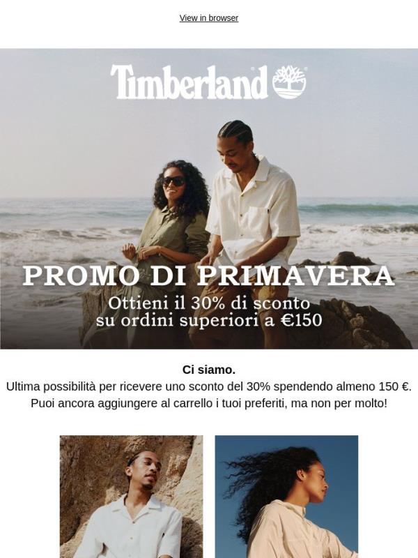 Ultima chance: 30% di sconto 🧨