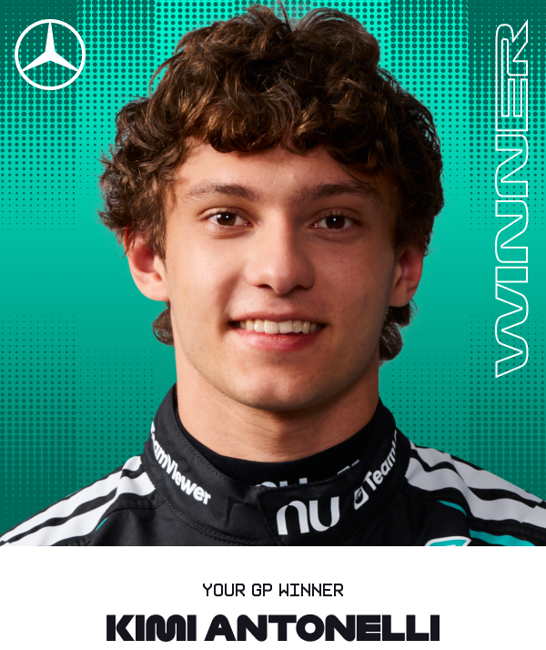 Kimi Antonelli - Miami GP Winner 2026