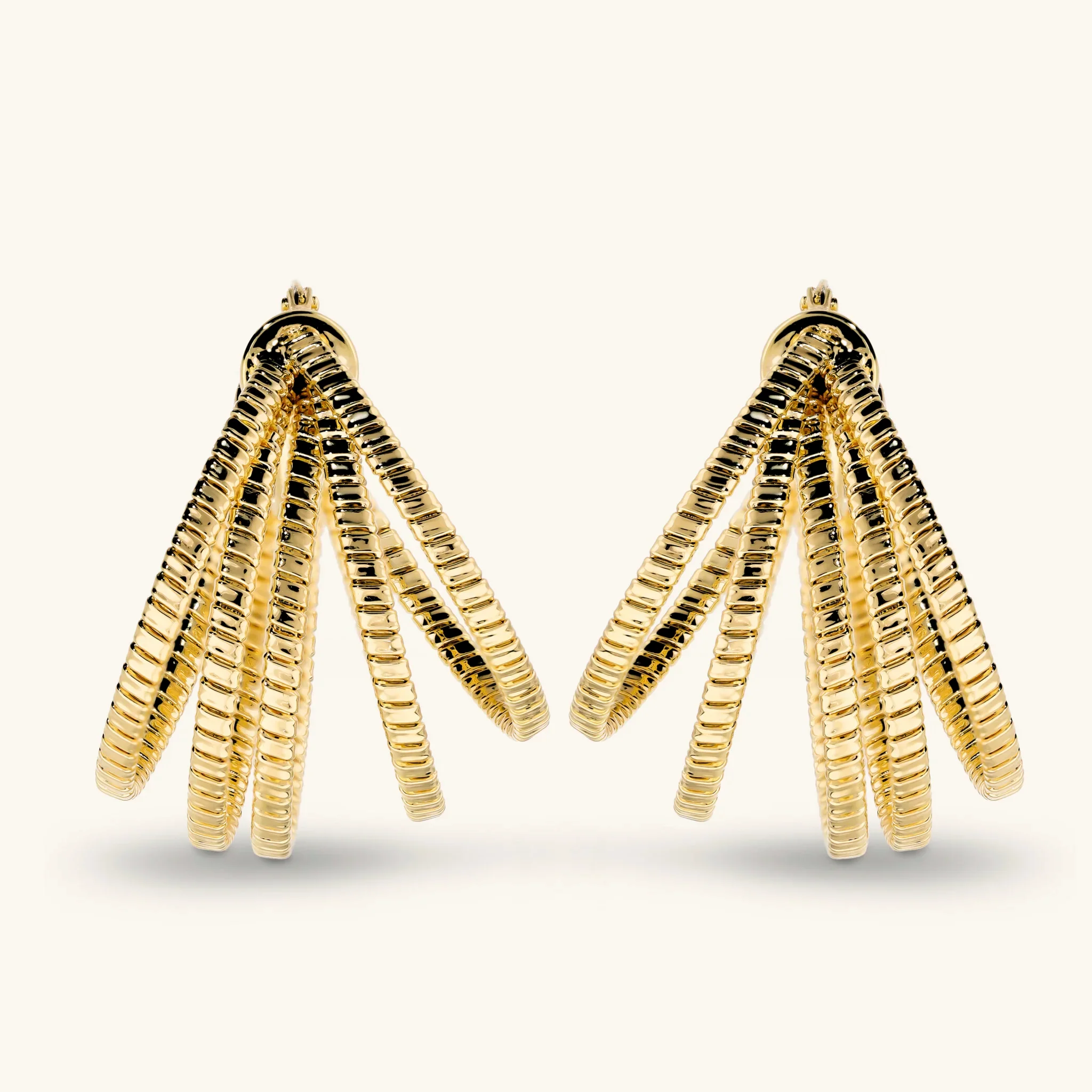 Image of Orecchini a Cerchio Multifilo Tubogas