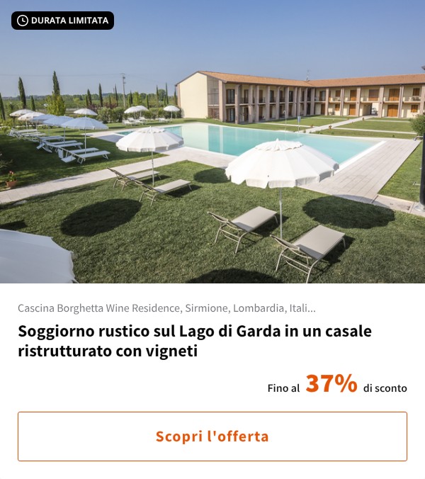 Soggiorno rustico sul Lago di Garda in un casale ristrutturato con vigneti