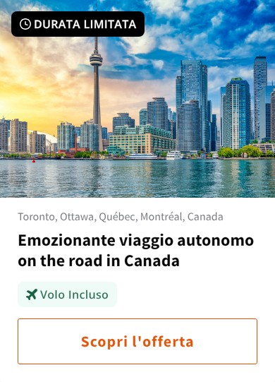 Emozionante viaggio autonomo on the road in Canada