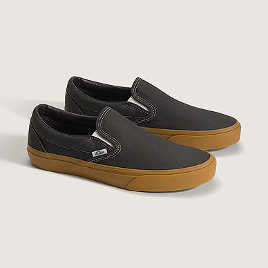 Gum Faded Black Classic Slip-On Shoe