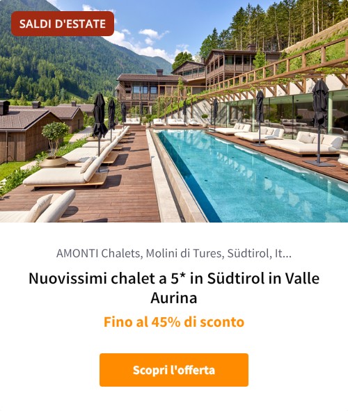 Nuovissimi chalet a 5* in Südtirol in Valle Aurina