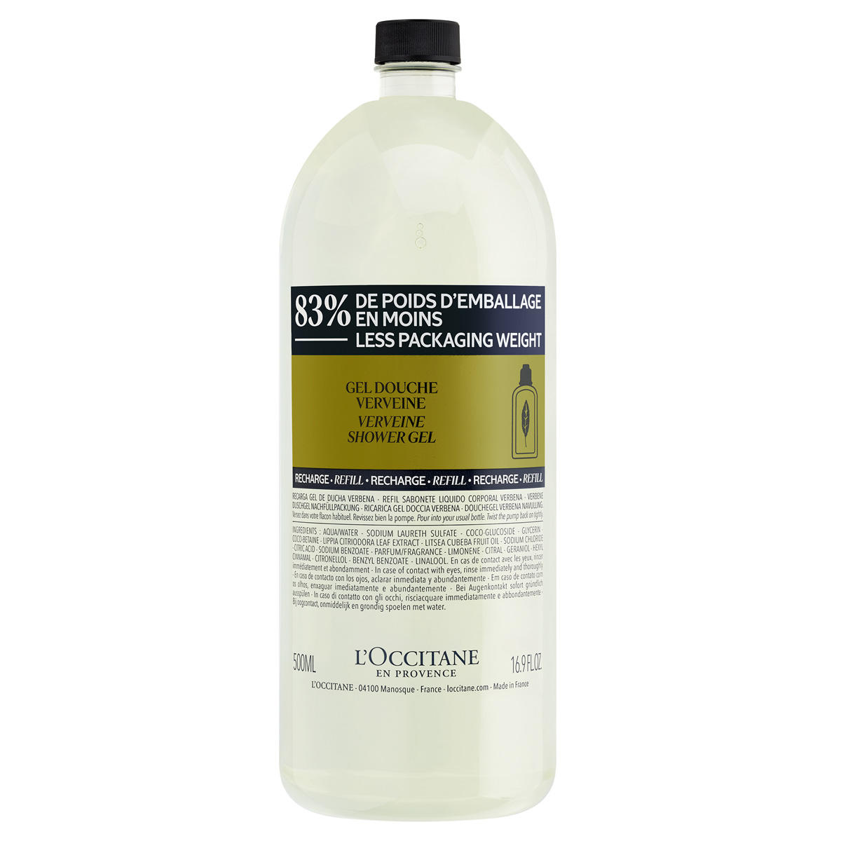 Ricarica di gel doccia