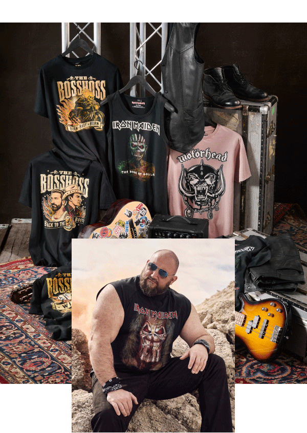t-shirt rock & metal