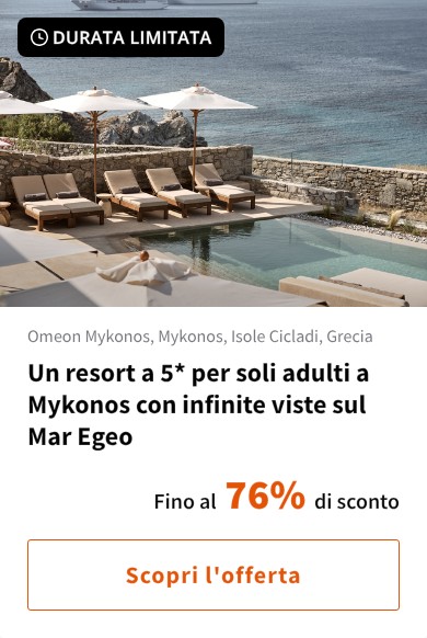 Un resort a 5* per soli adulti a Mykonos con infinite viste sul Mar Egeo