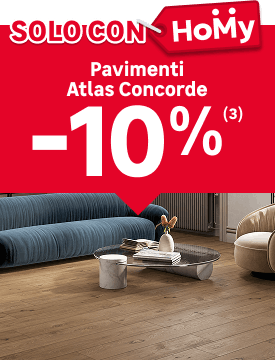 Pavimenti Atlas Concorde -10% solo con Homy