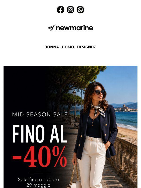 Mid Season Sale - Up To 40% OFF