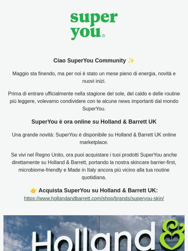May Glow Update: SuperYou arriva in UK + Summer House a Procida