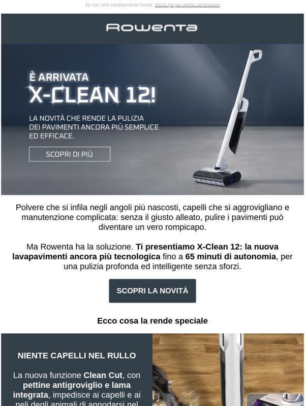 💫 Nuova X-Clean 12: il meglio per i tuoi pavimenti