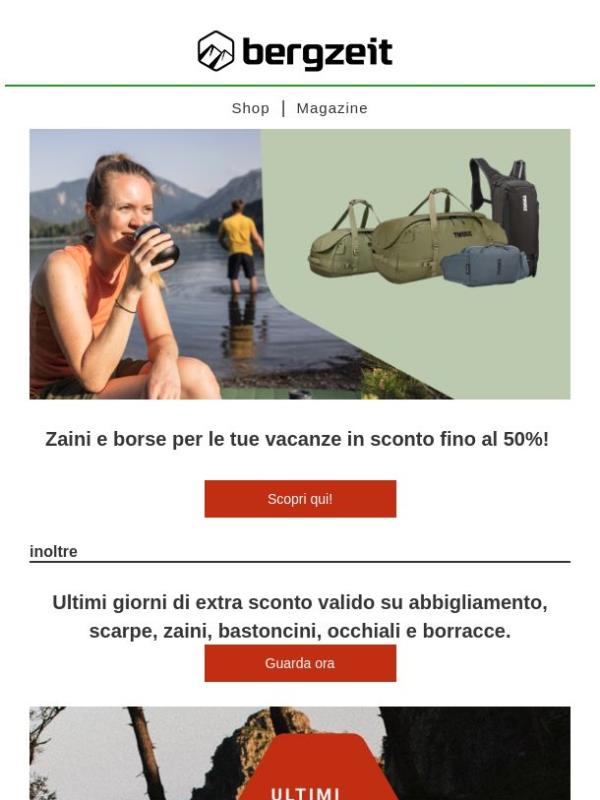 🔴Zaini e borse in sconto fino al 50%!