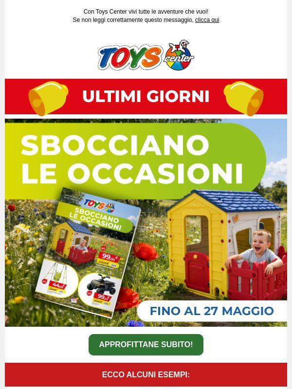 ⏰🍃 Ultimi giorni per approfittare delle nostre occasioni per giocare all'aria aperta!