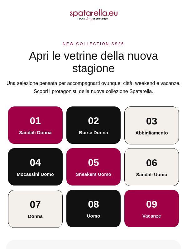 Apri le vetrine della nuova stagione ✨