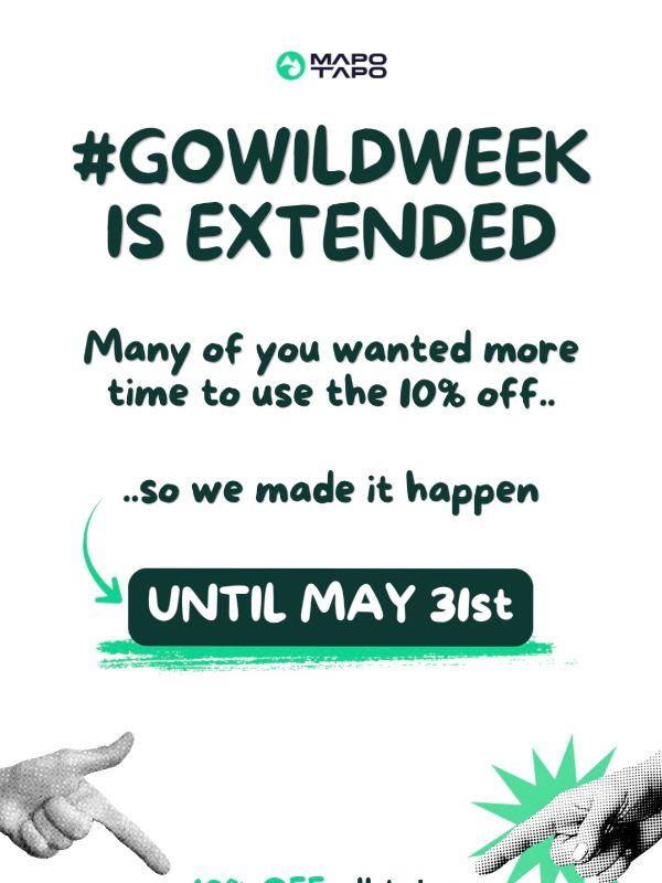 Extended: 10% OFF ends May 31 ⛰️