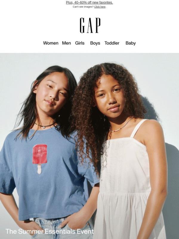 Message for you: 50% off our most popular dresses, polos & more