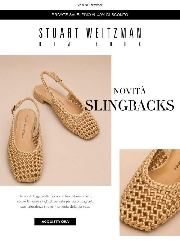 Nuovi Arrivi: Slingback