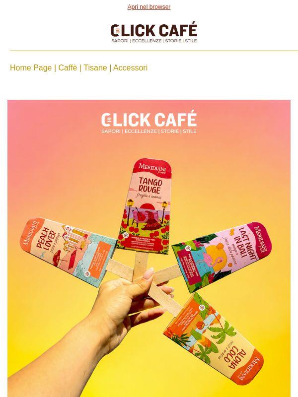 🌴 I ghiaccioli Meridiani Fresh sono arrivati da Click Cafè!