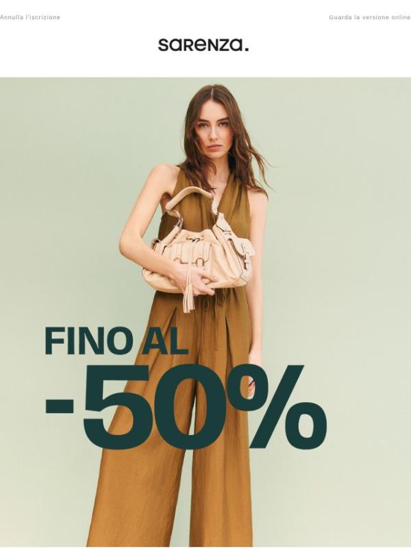 Fino al -50%: Acquistate i vostri prodotti indispensabili!