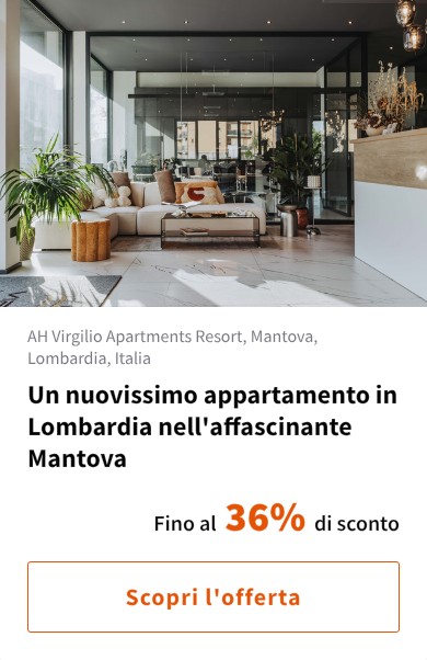 Un nuovissimo appartamento in Lombardia nell'affascinante Mantova