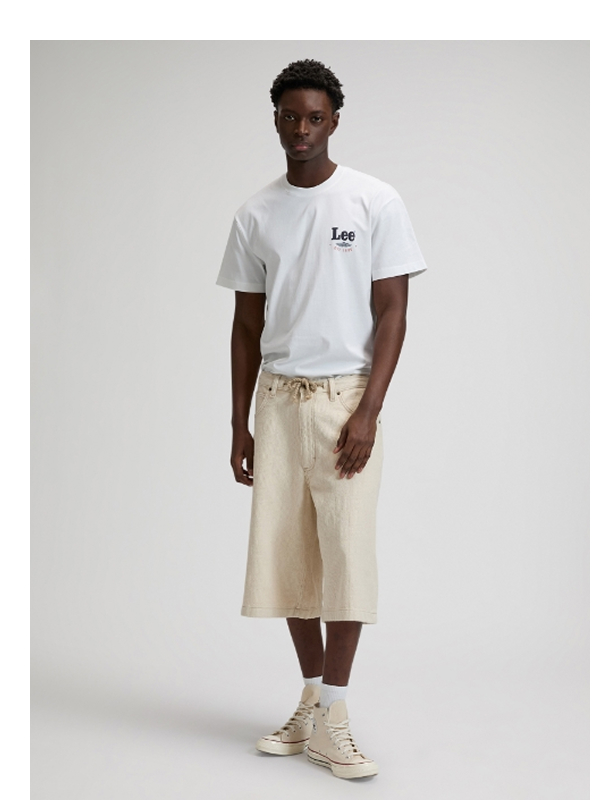 Loose Drawstring Jort