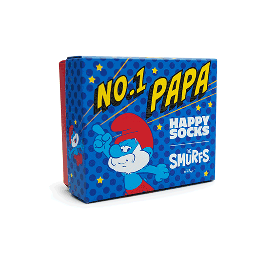Set regalo per la festa del papà de I Puffi, confezione da 2