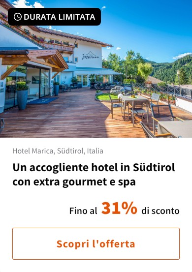 Un accogliente hotel in Südtirol con extra gourmet e spa