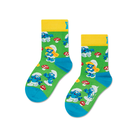 Calzini The Smurfs Mushroom Field per bambini
