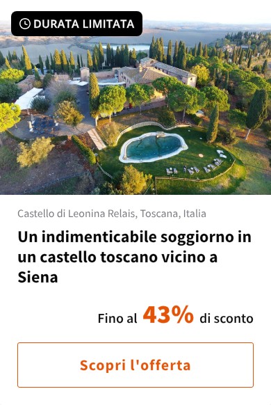 Un indimenticabile soggiorno in un castello toscano vicino a Siena