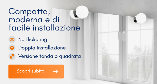 Compatta, moderna e di facile installazione