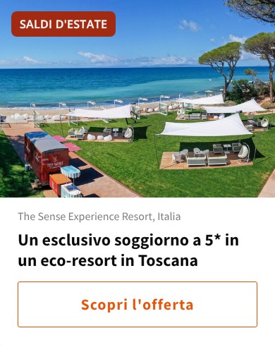 Un esclusivo soggiorno a 5* in un eco-resort in Toscana